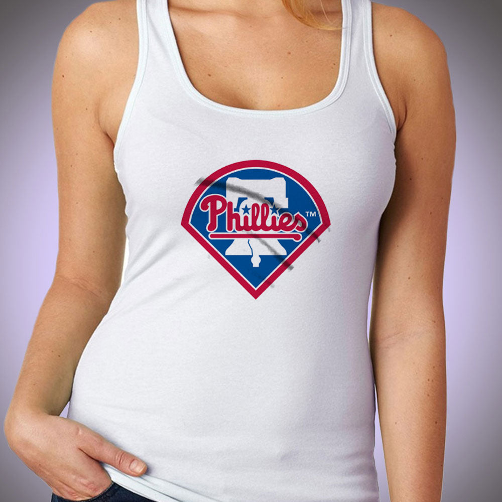 MLB Philadelphia Phillies Women's Bi-Blend Tank Top - L