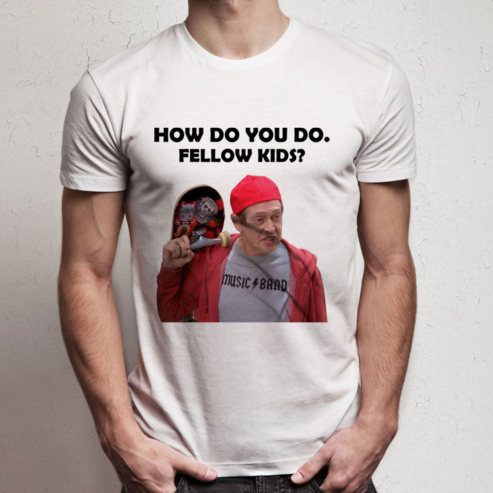 How Do You Do Fellow Kids Buscemi Men S T Shirt BlacksWhite