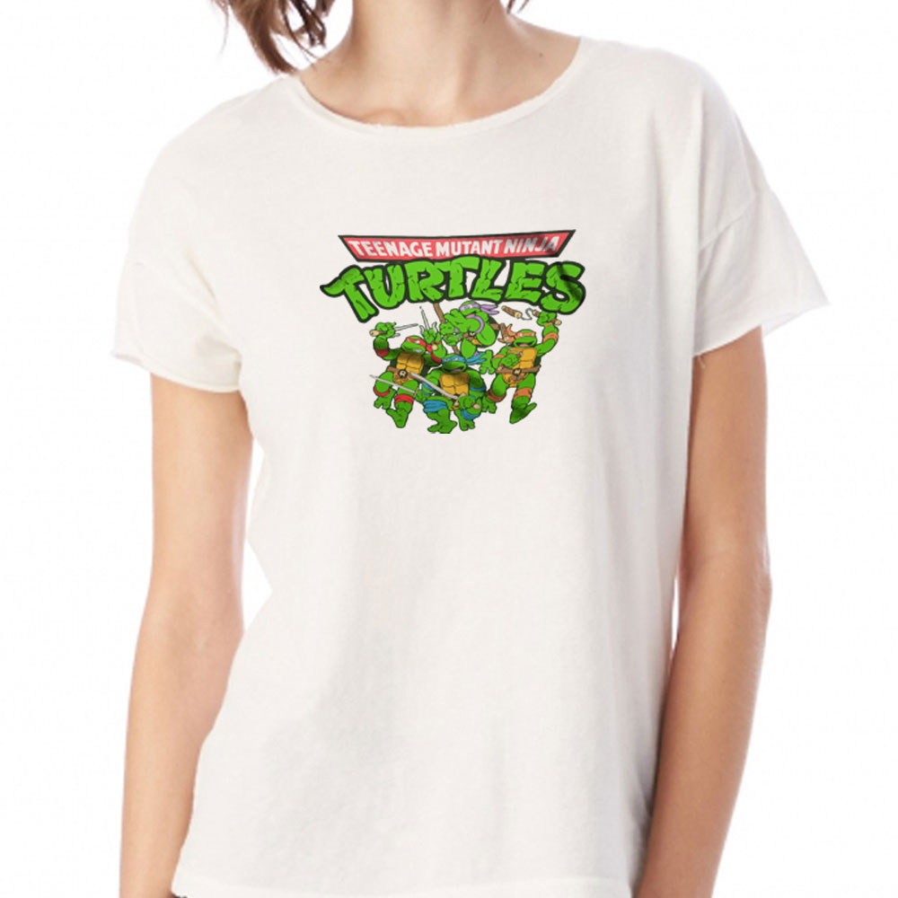 Tmnt Teenage Mutant Ninja Turtles Movie Vintage Women'S T Shirt