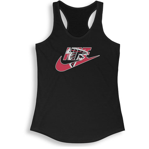 Atlanta Falcons Nike logo WOMEN RACHERBACK TANK