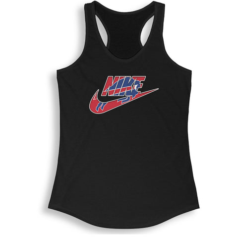 Buffalo Bills Nike logo WOMEN RACHERBACK TANK