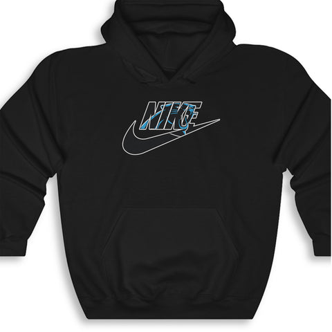 Carolina Panthers Nike logo UNISEX HOODIE