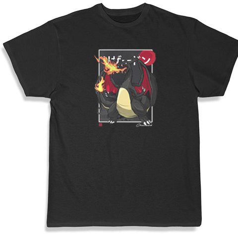 pokemon Charizard evolution art MAN T SHIRT