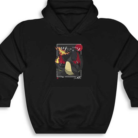 pokemon Charizard evolution art UNISEX HOODIE