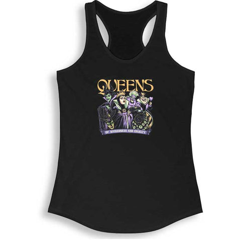 Queens Of Wickedness WOMEN RACHERBACK TANK