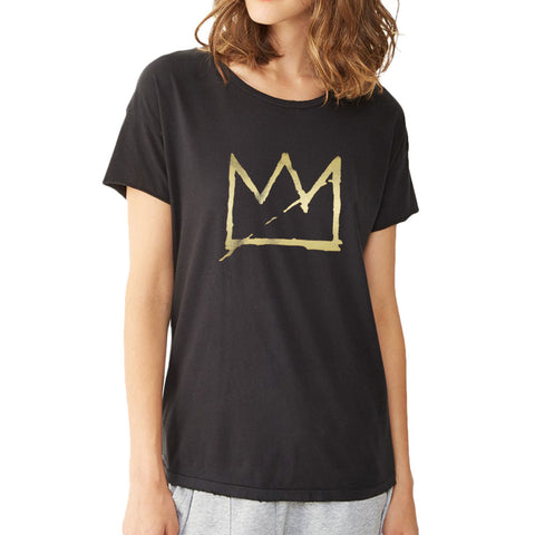 Basquiat Crown Jean Michel Basquiat Women'S T Shirt