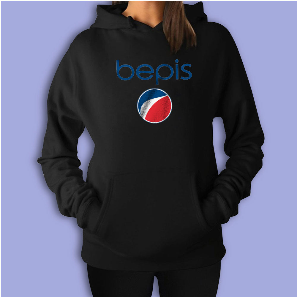 Bepis Pepsi Women S Hoodie BlacksWhite