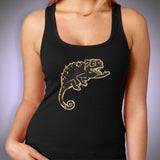 Chameleon Reaching Women'S Tank Top