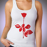 Depeche Mode Rose Women'S Tank Top