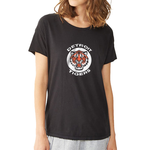 Detroit Tigers Baseball Logo Women'S T Shirt