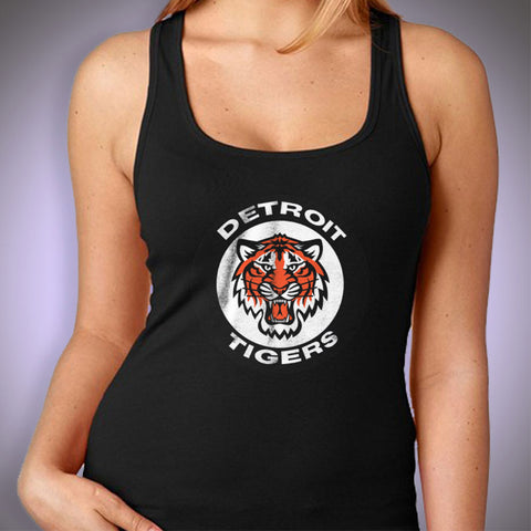 Detroit Tigers Baseball Logo Women'S Tank Top