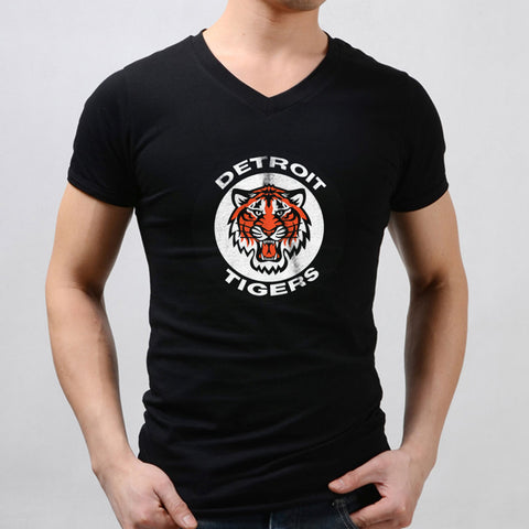 Detroit Tigers Baseball Logo Men'S V Neck