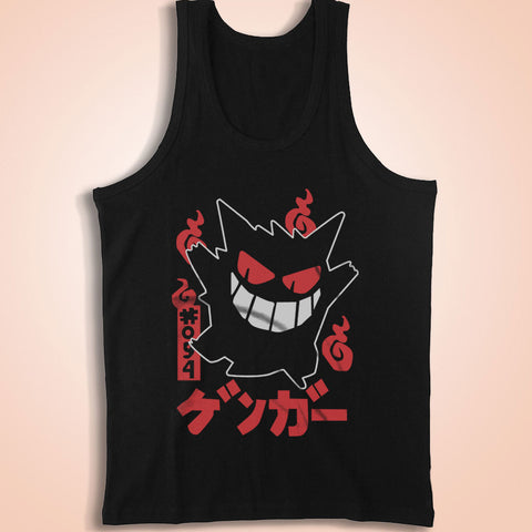 Gengar Pokemon Mega Gengar Men'S Tank Top