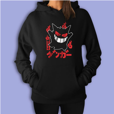 Gengar Pokemon Mega Gengar Women'S Hoodie