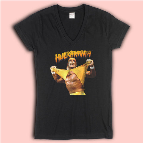 Hulk Hogan Hulkamania Fans Women'S V Neck