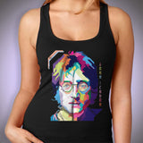 John Lennon Art Women'S Tank Top