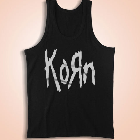 Korn Metal Rock Music Logo Men'S Tank Top