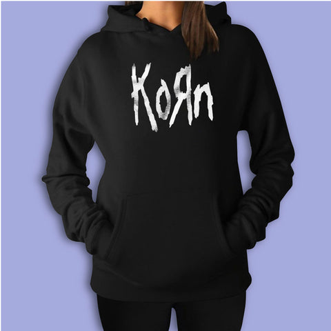 Korn Metal Rock Music Logo Women'S Hoodie