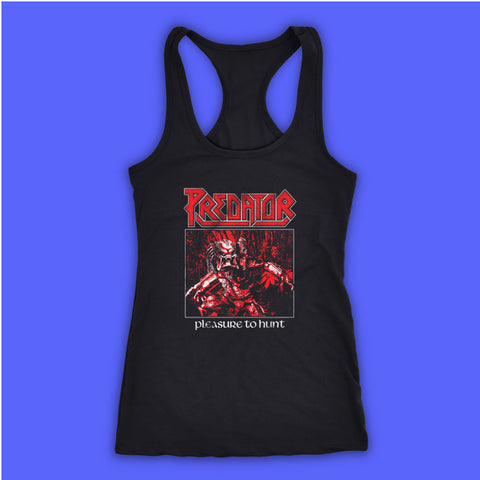 Kreator Predator Pleasure To Hunt Women'S Tank Top Racerback