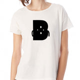 Letter B Alphabet Initial Women'S T Shirt