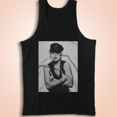 Madonna Smoking Retro Cool Men'S Tank Top