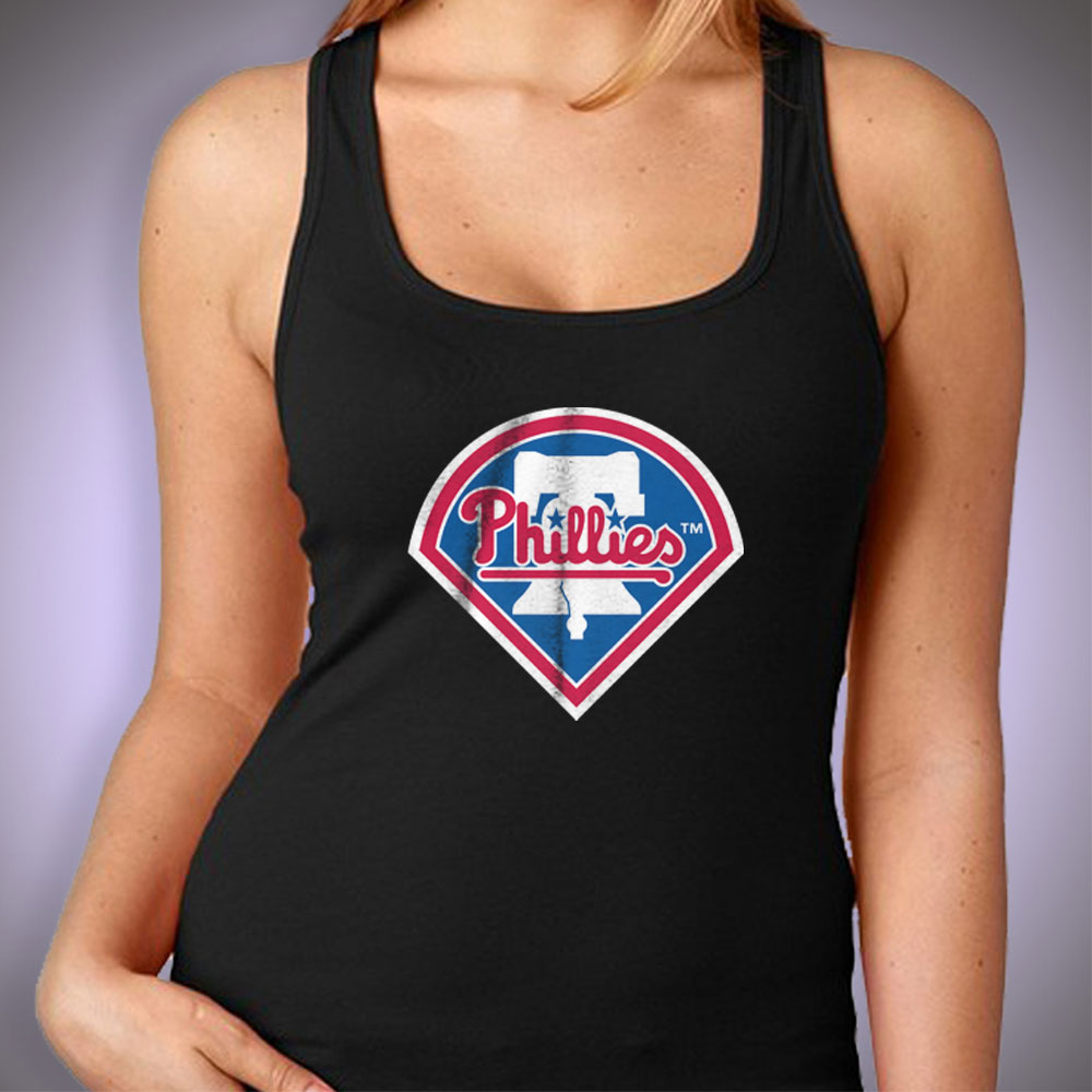 MLB Philadelphia Phillies Women's Bi-Blend Tank Top - L
