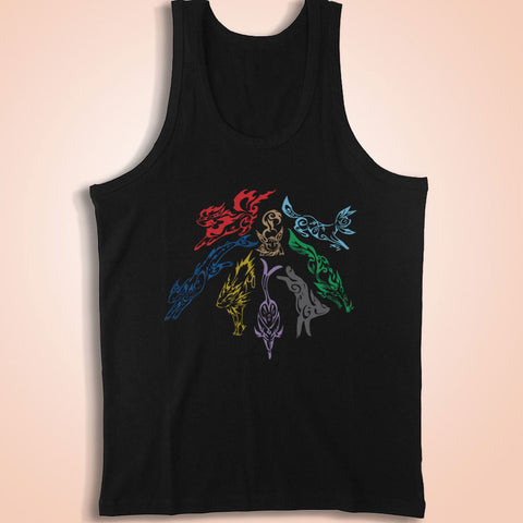 Pokemon Eevee Evolutions Tribal Men'S Tank Top