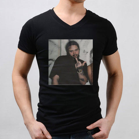 Post Malone Middle Finger Men'S V Neck