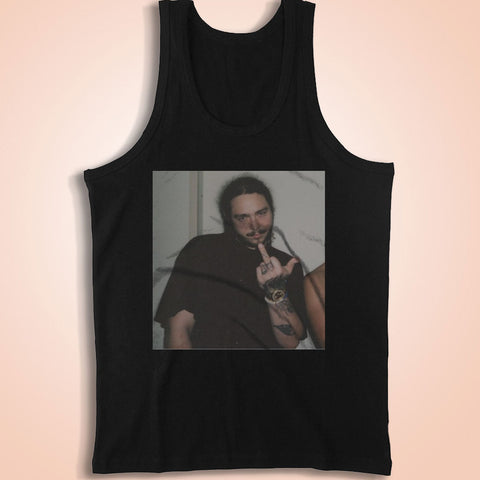 Post Malone Middle Finger Men'S Tank Top