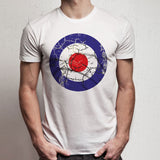 Retro Mod Raf Target Men'S T Shirt