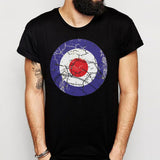 Retro Mod Raf Target Men'S T Shirt