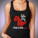 Sad T Rex Women'S Tank Top